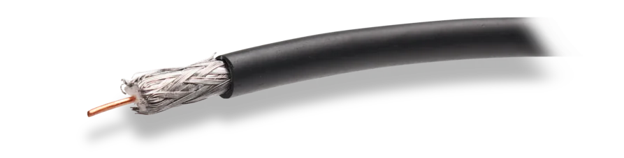 PRZEWÓD KONCENTRYCZNY NS100 ŻELOWANY CZARNY