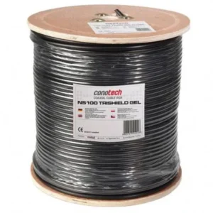 przewod koncentryczny ns100 tri zelowany czarny szpula 300 fb5b631735f94a1c967bef2962fa5b71