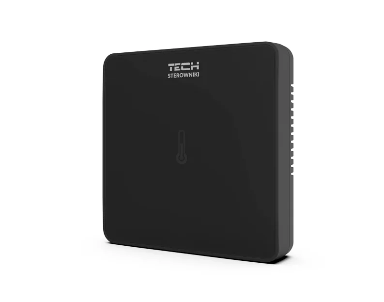 Przewodowy czujnik pokojowy czarny C-7P Tech Sterowniki