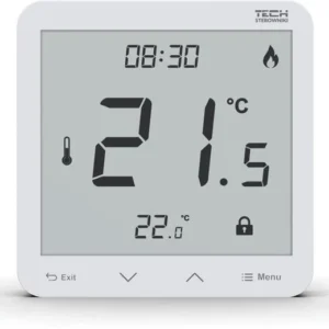 przewodowy regulator pokojowy biay r 10s plus tech sterownik 875fa715c4b34851a968dcfaae476b4a