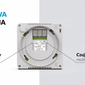 przewodowy regulator pokojowy biay r 10s plus tech sterownik e0ea4e85e0c34c738880638d42f3978f