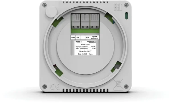 przewodowy regulator pokojowy czarny r 10s plus tech sterown 4dd98348845a466e9f354cf7500fe545