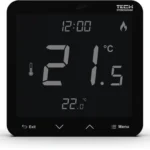 przewodowy regulator pokojowy czarny r 10s plus tech sterown 9e85375806cf44f19d16d24f4c3feb60