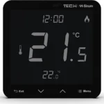 przewodowy regulator pokojowy sinum czarny r s3 tech sterown 539c78e50c4d4dad99cccd4d543c5187