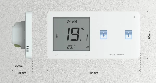 przewodowy regulator pokojowy z wacznikiem rolet biay wzr 02 09248877e4cc488a8ce0bcdd4aa134fa