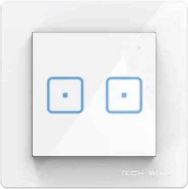 Przewodowy włącznik dwupolowy czarny FS-02M Tech Sterowniki