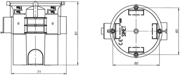puszka instalacyjna pt 60 aczona ekstra geboka s60gf pomaran 561ff272f4d84a75a2985535d2273e6d