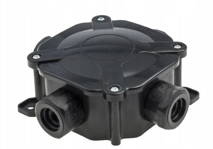 Puszka natynkowa hermetyczna PG16, IP 67 (5x4mm2), kolor czarny PAWBOL A.0035C