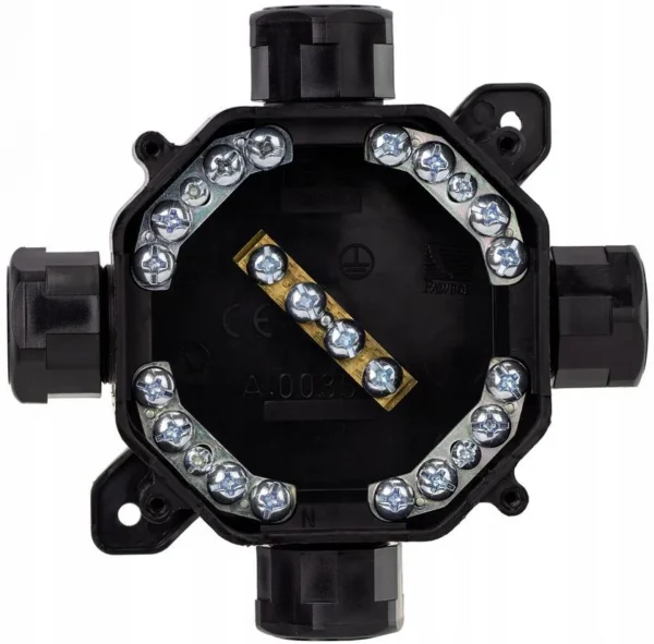 puszka natynkowa hermetyczna pg16 ip 67 5x4mm2 kolor czarny 98da4c20bd484233ab3a043b6581beb8