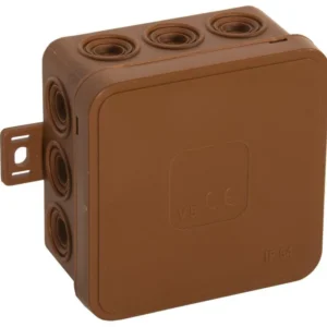 puszka natynkowa pusta 12 wlotow viplast v5 klik brazowa ip5 b1ba3f1b8d60488894d100fd847dbef3