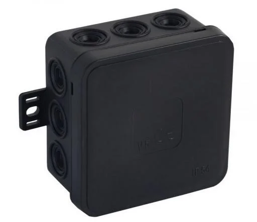 puszka natynkowa pusta 12 wlotow viplast v5 klik czarna ip54 aa6dc7eb9894468d934bdfdd965108bd