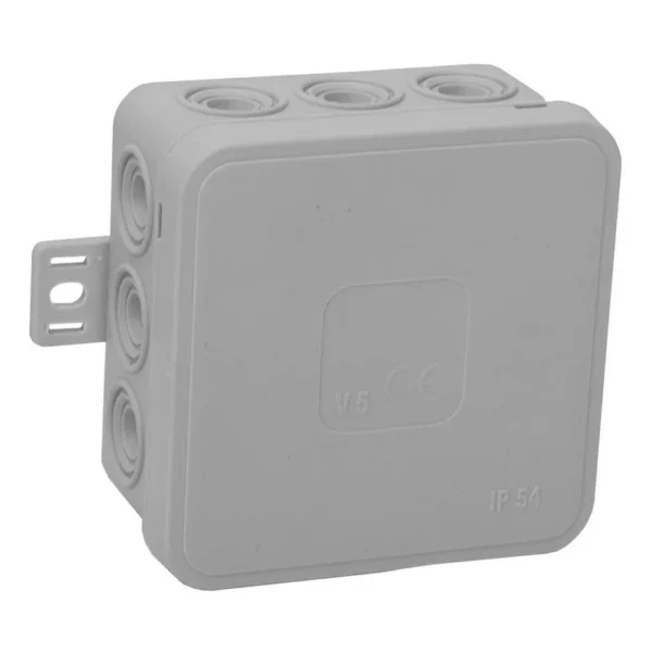puszka natynkowa pusta 12 wlotow viplast v5 klik szara ip54 437b5882769344a9b9203451f573e06a