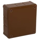 puszka natynkowa pusta 12 wlotow viplast vp 51 brazowa ip55 569eb11093174b4d9dcb1969b56c364b