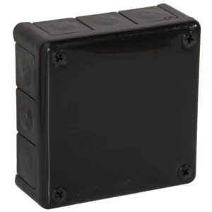 puszka natynkowa pusta 12 wlotow viplast vp 51 czarna ip55 1 4648c54e587b4779aa03efc49a9ad621