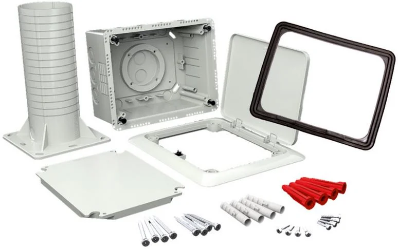 Puszka uniwersalna do dociepleń z tubusem nośnym oraz otwieranym wiekiem Kopos KUZ-VOI_KB