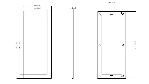 ramka do moduow wideodomofonowych dahua vtm126 f05926a3b8964b199d99e504c955d562