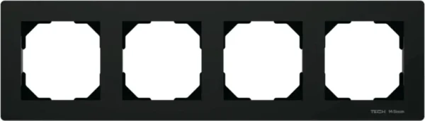 ramka poczworna czarna fg 04 tech sterowniki 36ec8f1ebd26484abf1ad9e1032734c5