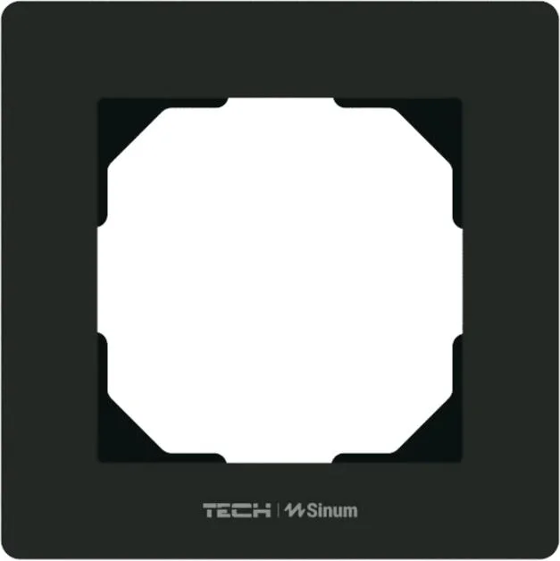 Ramka pojedyncza czarna FG-01 Tech Sterowniki