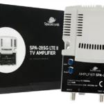 regulowany wzmacniacz sygnau tv naziemnej i kablowej spacetr d16c57e88daf49ab85947b446ea03d28
