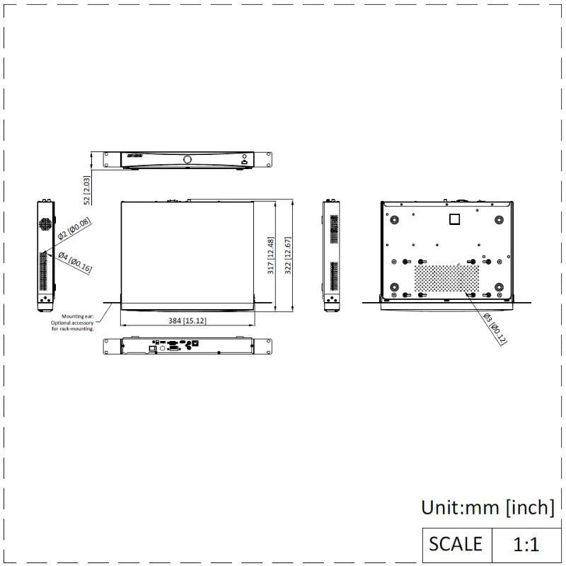 Rejestrator IP Hikvision DS-7616NXI-I2/VPro