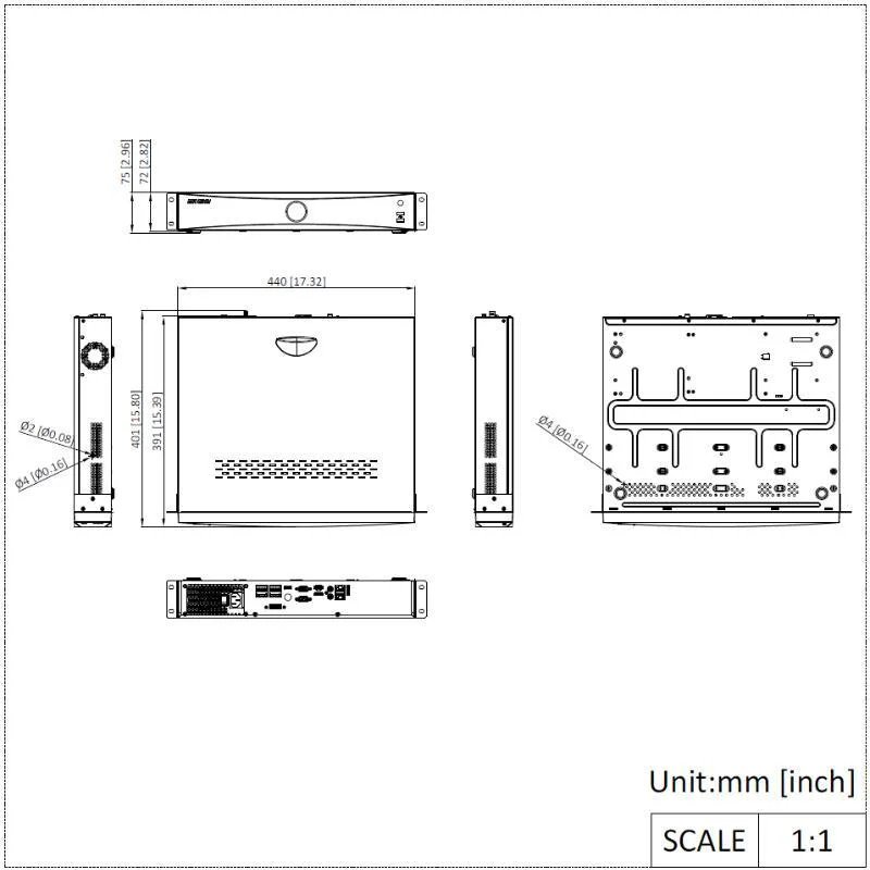 Rejestrator IP Hikvision DS-7732NXI-I4/VPro