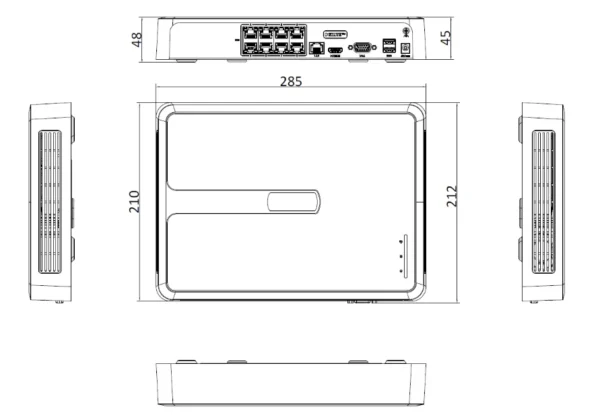 rejestrator ip hilook by hikvision 8 kanaow 4mp nvr 8ch h8p e58df10d362a4253ae79f4b7a0881003