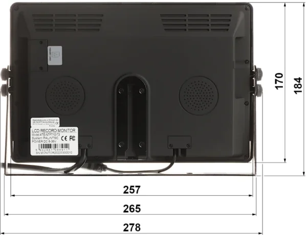 rejestrator mobilny z monitorem ate ntft10 t3 4 kanay 10 aut c4bd4b67793a48819bcf829d2398f9e7