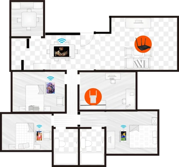 repeater tenda a18 ac 1200mbps 464bfd100d7247fcbd7cf50a22b4faeb