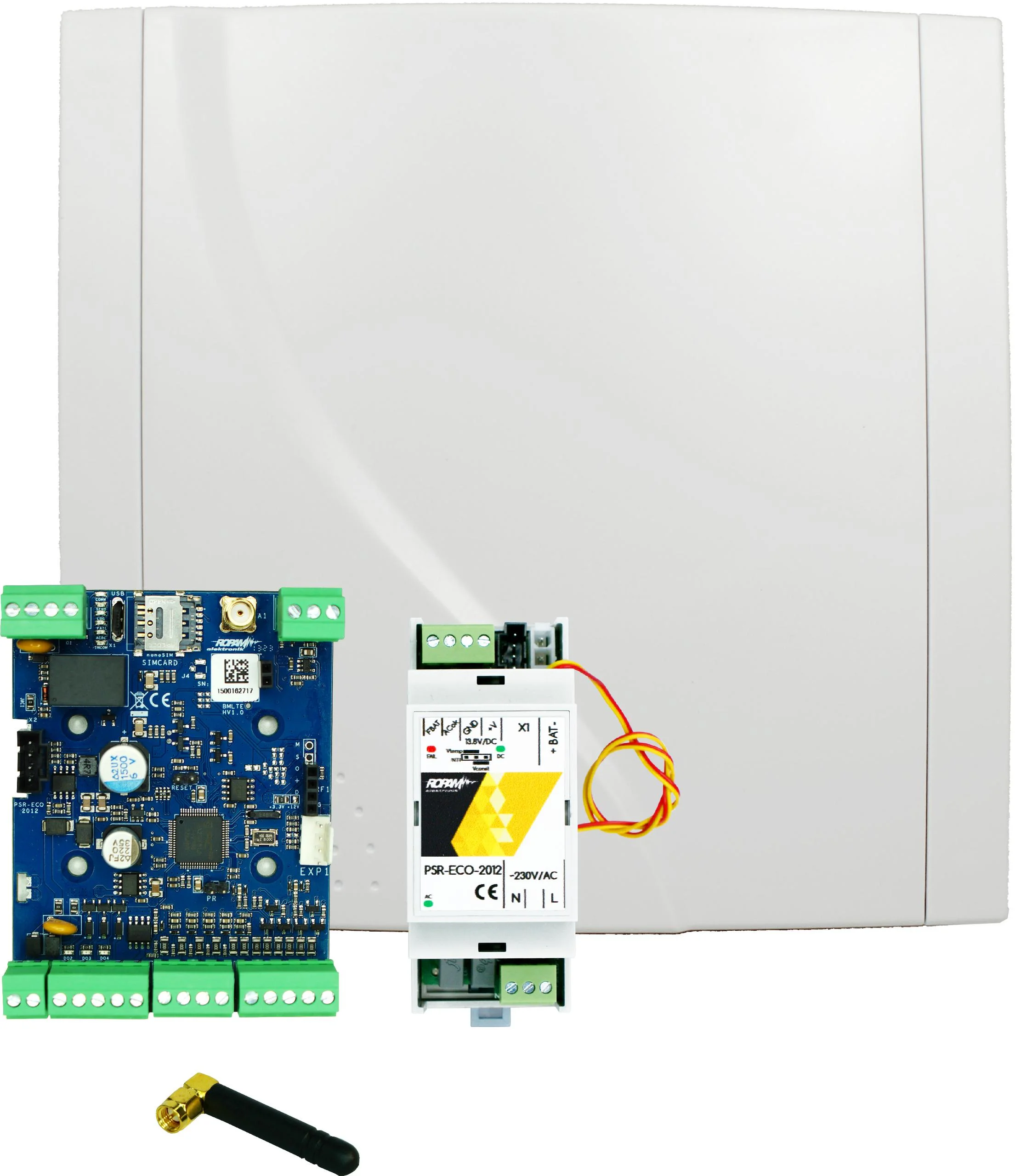 ROPAM Basic4G-SET: Basic4G/AT-GSM-MINI90/O-R3P/PSR-ECO-2012/ zestaw, moduł LTE w obudowie natynkowe