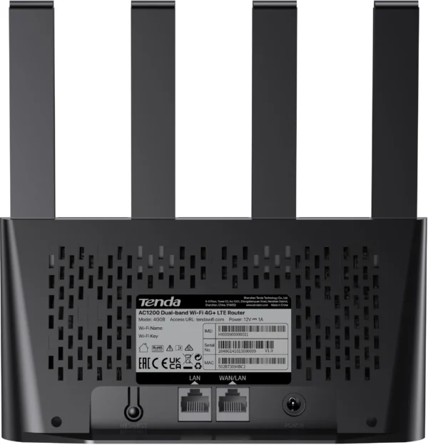 router tenda 4g08 lte ac1200 dual band wi fi 4g 5463050168744b9fb63ea9fc37d4da39