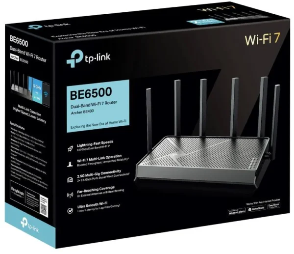 router tp link archer be400 wi fi 7 be6500 10d88b1a2f3c44d1a16a4c9129b47525