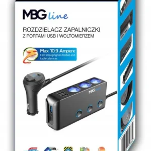 rozdzielacz gniazda zapalniczki mbg line hc67c abd633bc8912444daa28169f130f8401