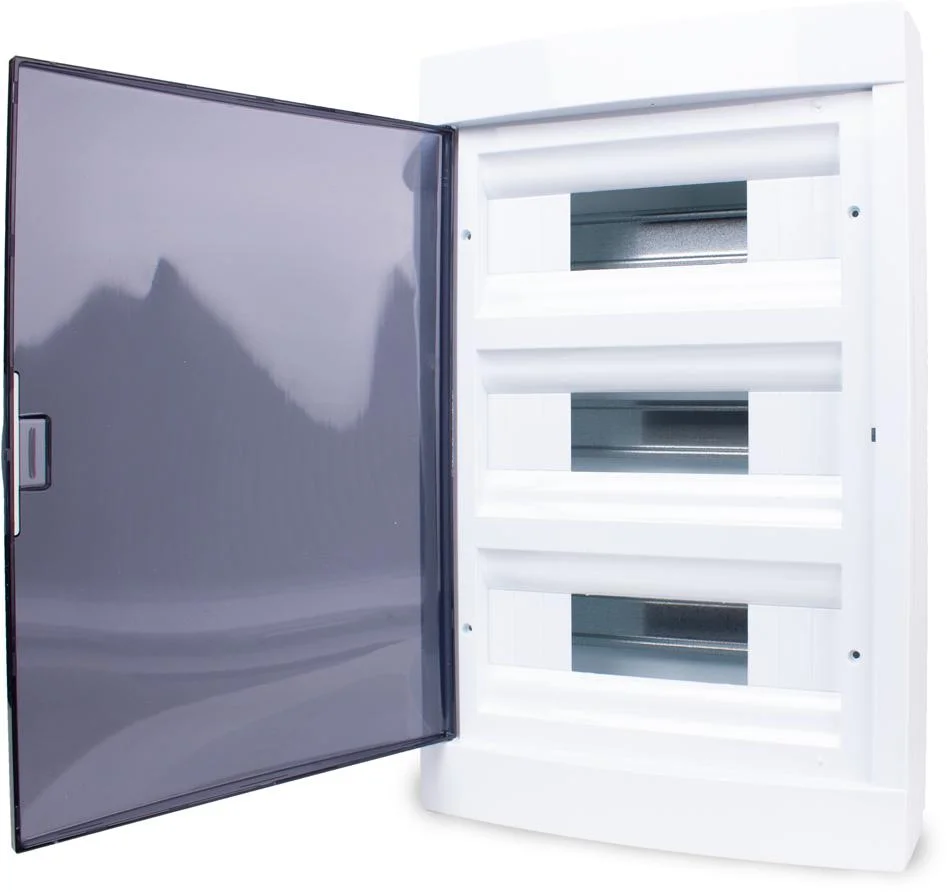 ROZDZIELNICA 3 x 12 36-MODUŁOWA NATYNKOWA IP40 IK07: Adelid RM-NT-36T