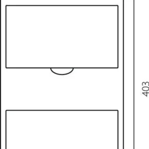 rozdzielnica nt rn 16 fala npe ip40 403x238x95mm biaa 74 ele 6916e20741eb43e2a093a04e3a5eb192