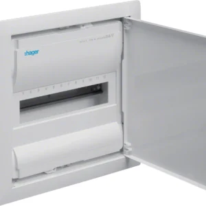 rozdzielnica podtynkowa z drzwiami metalowymi 1 rzad 12 modu 9dd0c9334b5c4d2bb76f82c2e12fded5