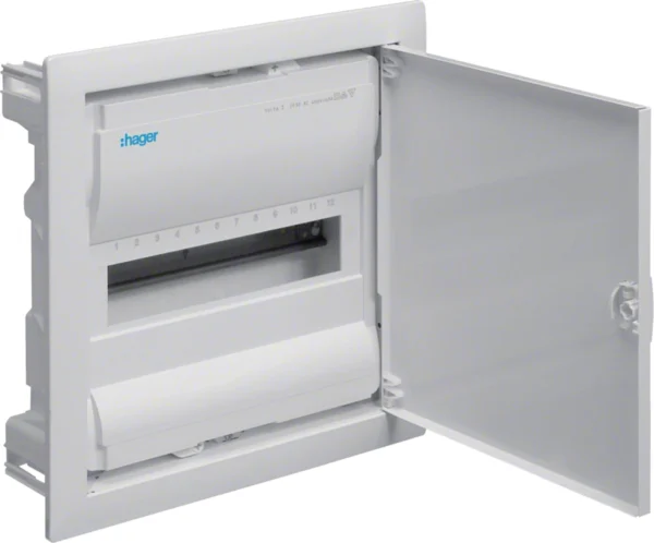 rozdzielnica podtynkowa z drzwiami metalowymi 1 rzad 12 modu aa7d5d3cd8c4413bbfc99c308ed06f7b