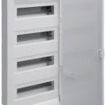 rozdzielnica podtynkowa z drzwiami metalowymi 4 rzedy 48 mod b115e218296f49d1a25cb22d5f84d5de
