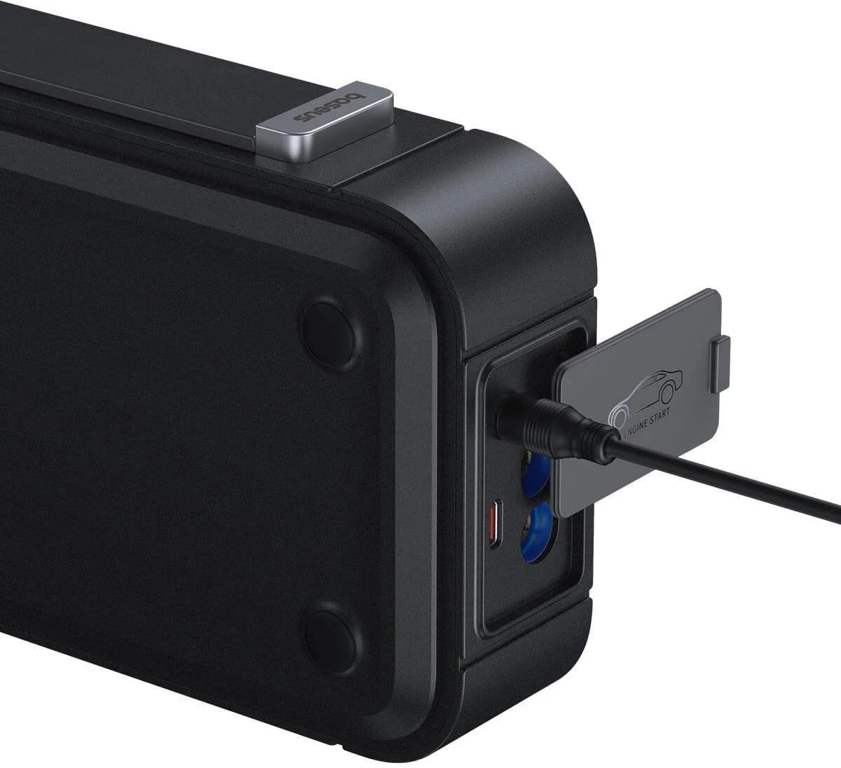 ROZRUSZNIK BOOSTER Z SUPERKONDENSATOREM Baseus Super Energy Jump Starter BS-CH007 12V 3000A + KLEMY - opis