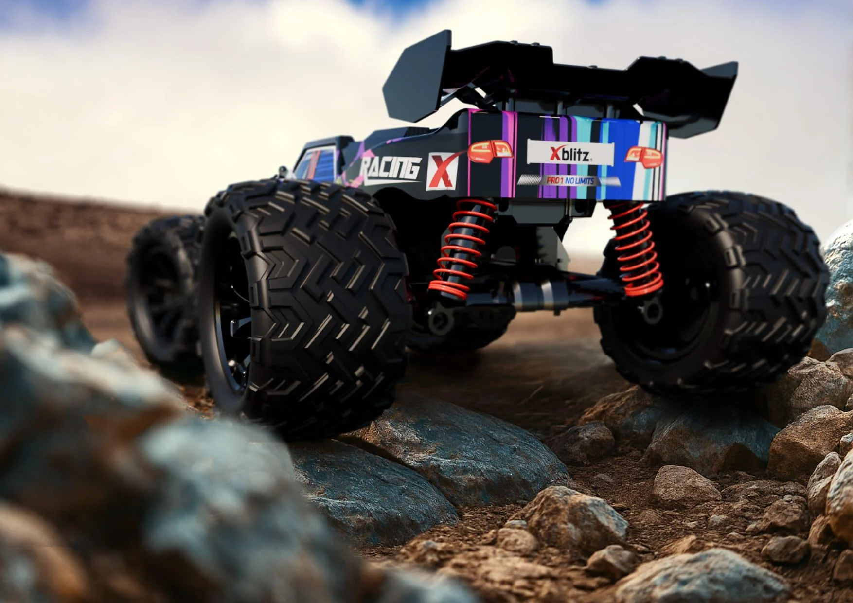 Samochód RC zdalnie sterowany Xblitz Xblitz VROOM-X Terenowy Auto