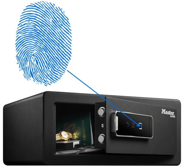 sejf z czytnikiem linii papilarnych master lock lx110beurhro 543ec7db6cf4490384b95edfb3e3fd81