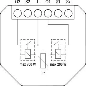 Specyfikacja techniczna Shelly 2L Gen3: