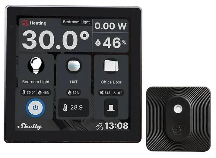 Shelly Wall Display Black + BLU H&T Black