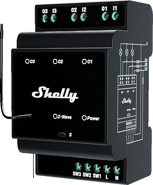 Shelly Wave PRO 3 EU LR
