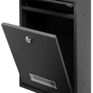 skrzynka na listy bali z wizytownikiem czarna ef8cc279017643dc9c0e93245c0b7e15