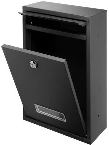 skrzynka na listy bali z wizytownikiem czarna ef8cc279017643dc9c0e93245c0b7e15