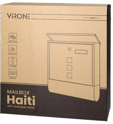 skrzynka na listy haiti z gazetnikiem wizytownikiem i okeink 721597102e9b482d8c95c022d17f087d