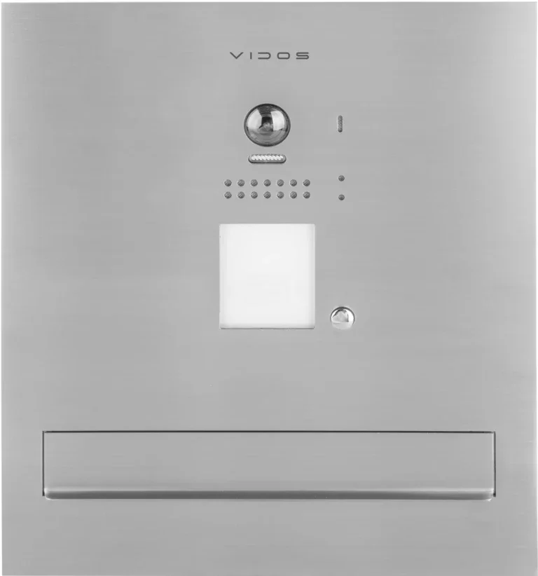 Skrzynka na listy Vidos DUO S1201-SK z wbudowanym wideodomofonem