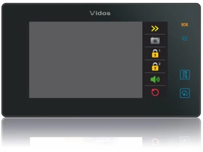 Monitor Wideodomofonu VIDOS DUO M1021B-2
