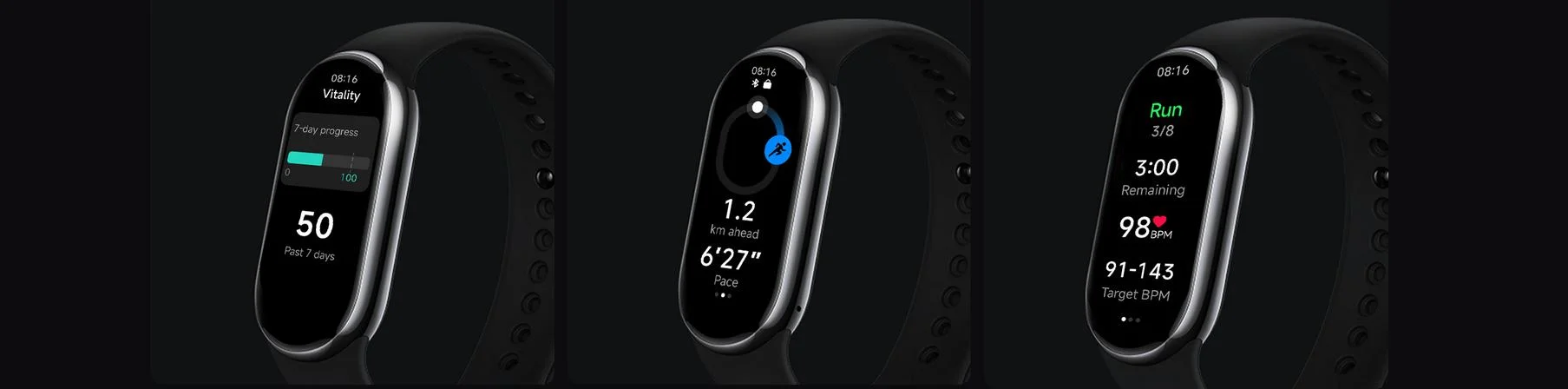 Smartband Xiaomi Mi Band 8 - opaska sportowa pełna inteligentnych funkcji monitorujących stan Twojego zdrowia