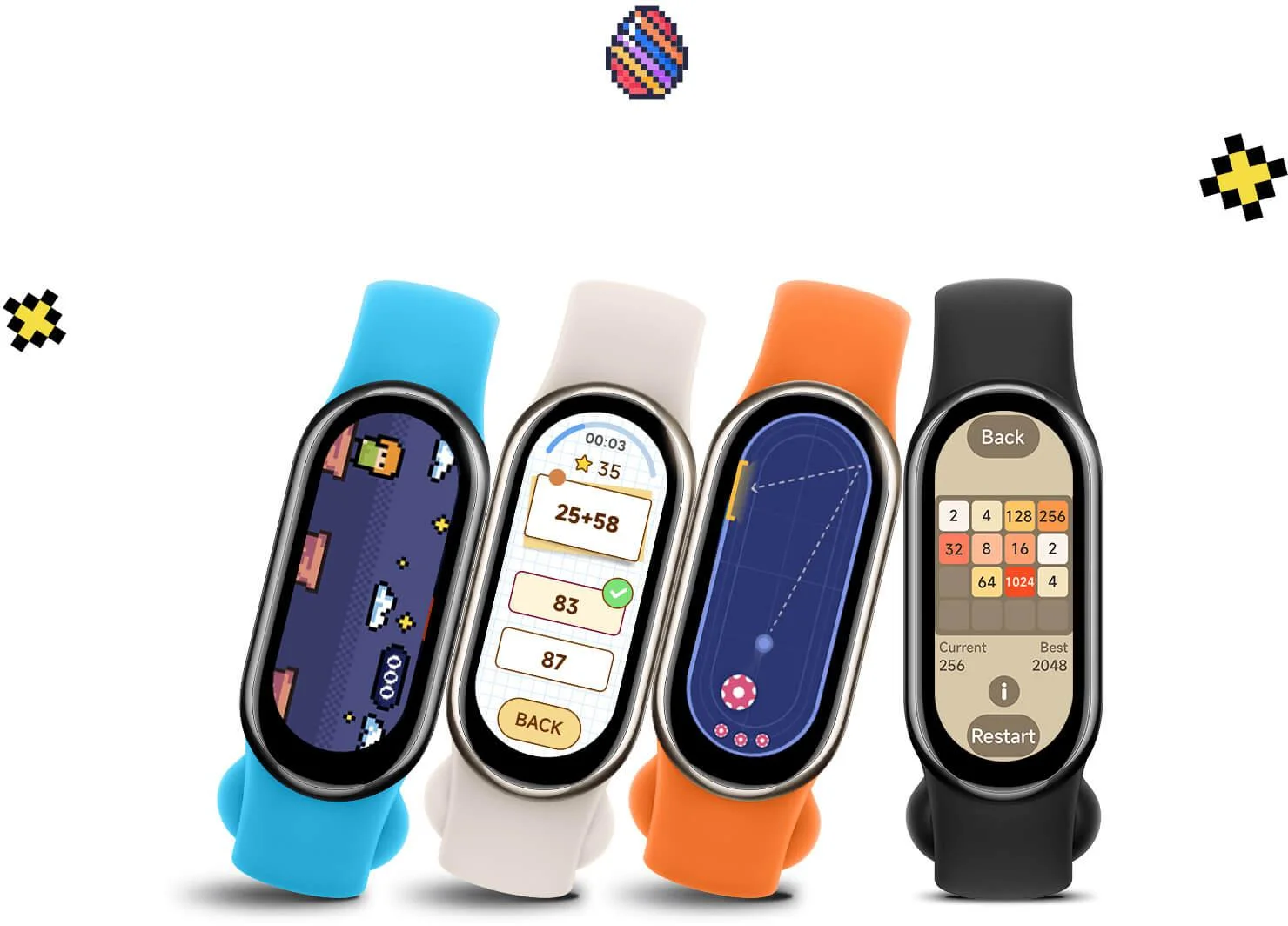 Smartband Xiaomi Mi Band 8 - postaw na rozrywkę i funkcjonalność, popraw sobie humor!